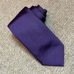 Pink by Thomas Pink 100% Silk Necktie Made in UK – Royal Purple Old Money Career